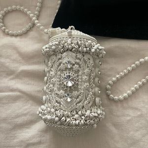 White IAMJENNIFERLE embellished bag worn once